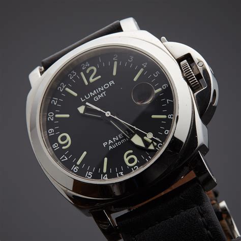 montre luminor gmt panerai automatic|luminor panerai automatic price.